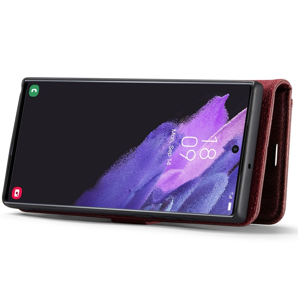 Handytasche Magnetische Samsung Galaxy S22 Ultra Rot