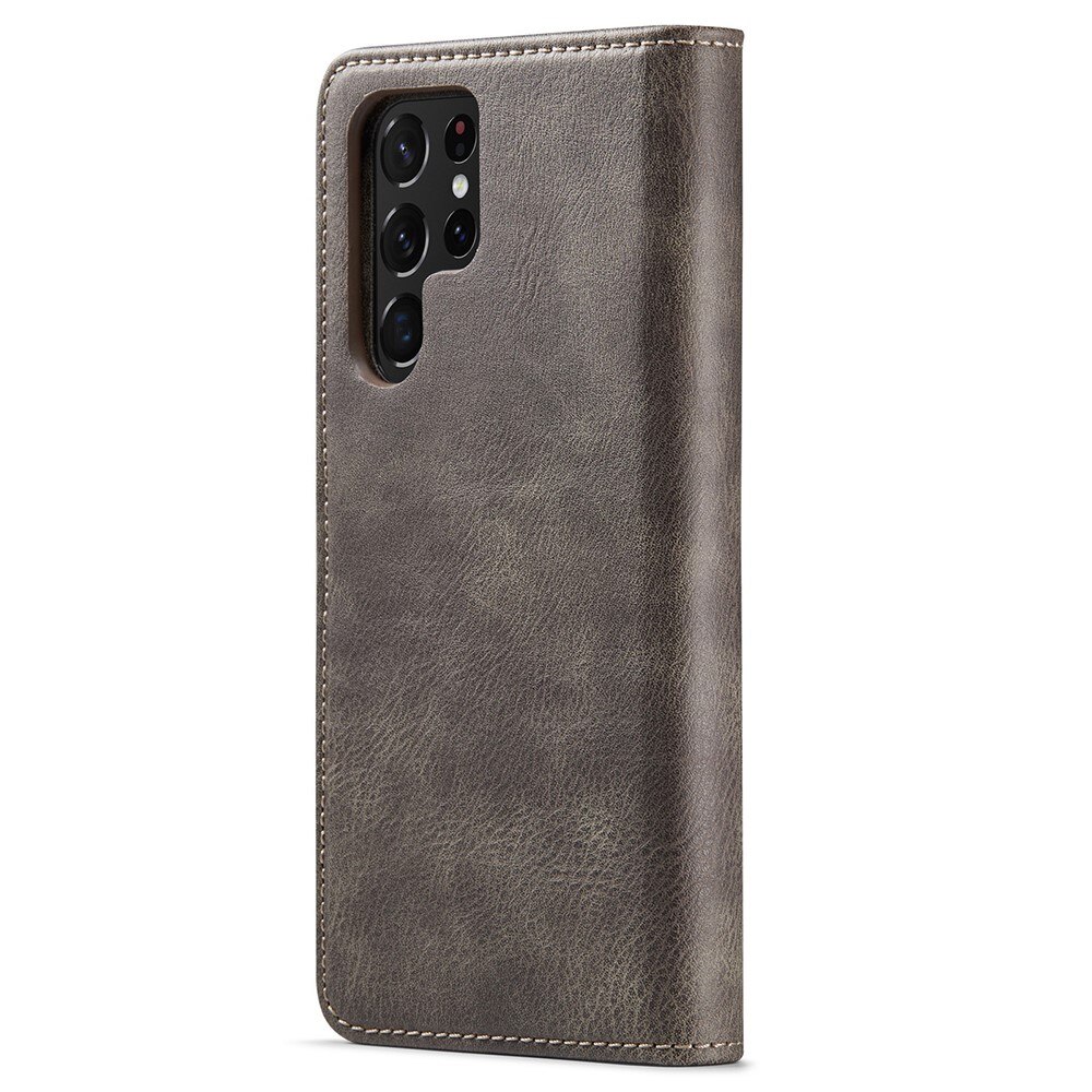 Handytasche Magnetische Samsung Galaxy S22 Ultra Braun