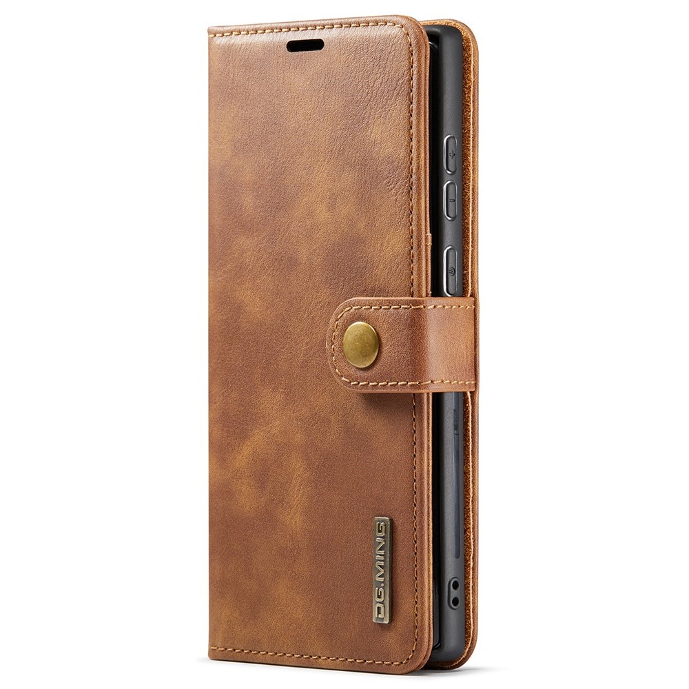 Handytasche Magnetische Samsung Galaxy S22 Ultra Cognac