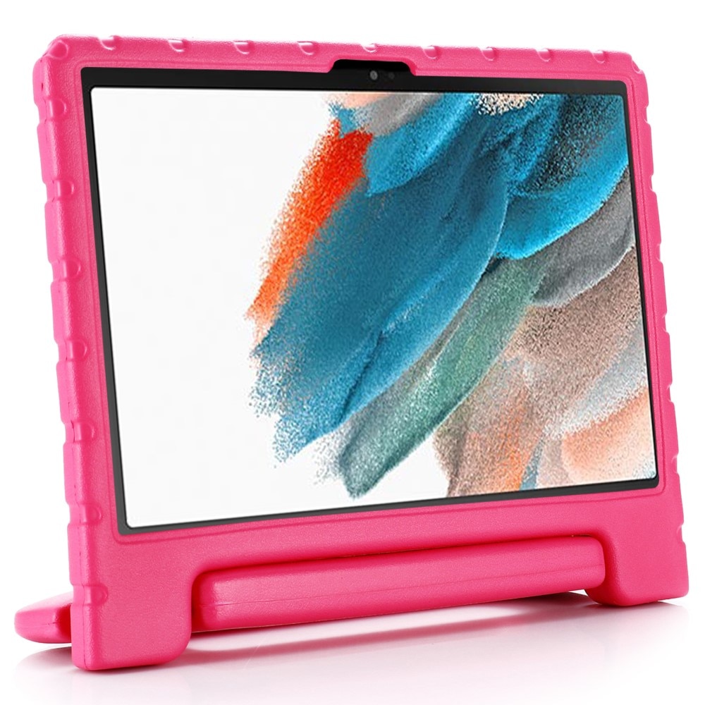 Samsung Galaxy Tab A8 10.5 Schutzhülle Kinder mit Kickständer EVA Rosa