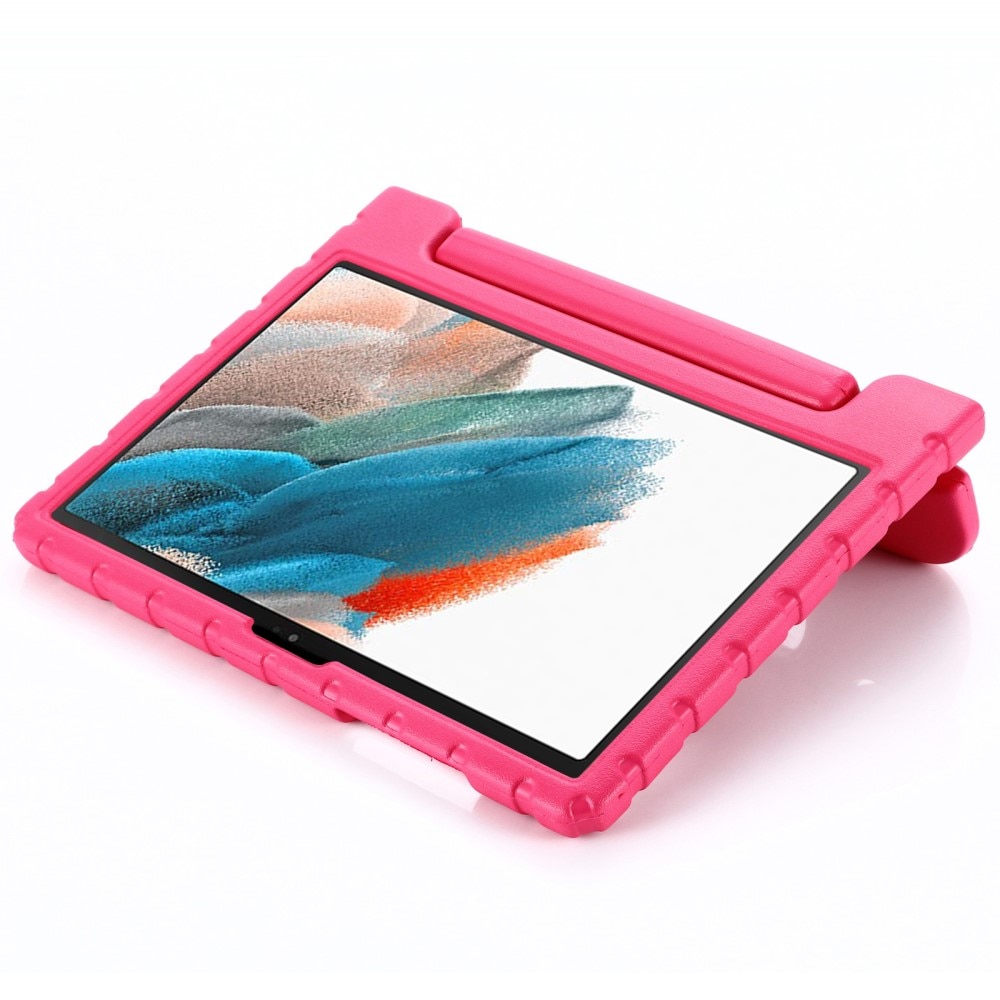 Samsung Galaxy Tab A8 10.5 Schutzhülle Kinder mit Kickständer EVA Rosa