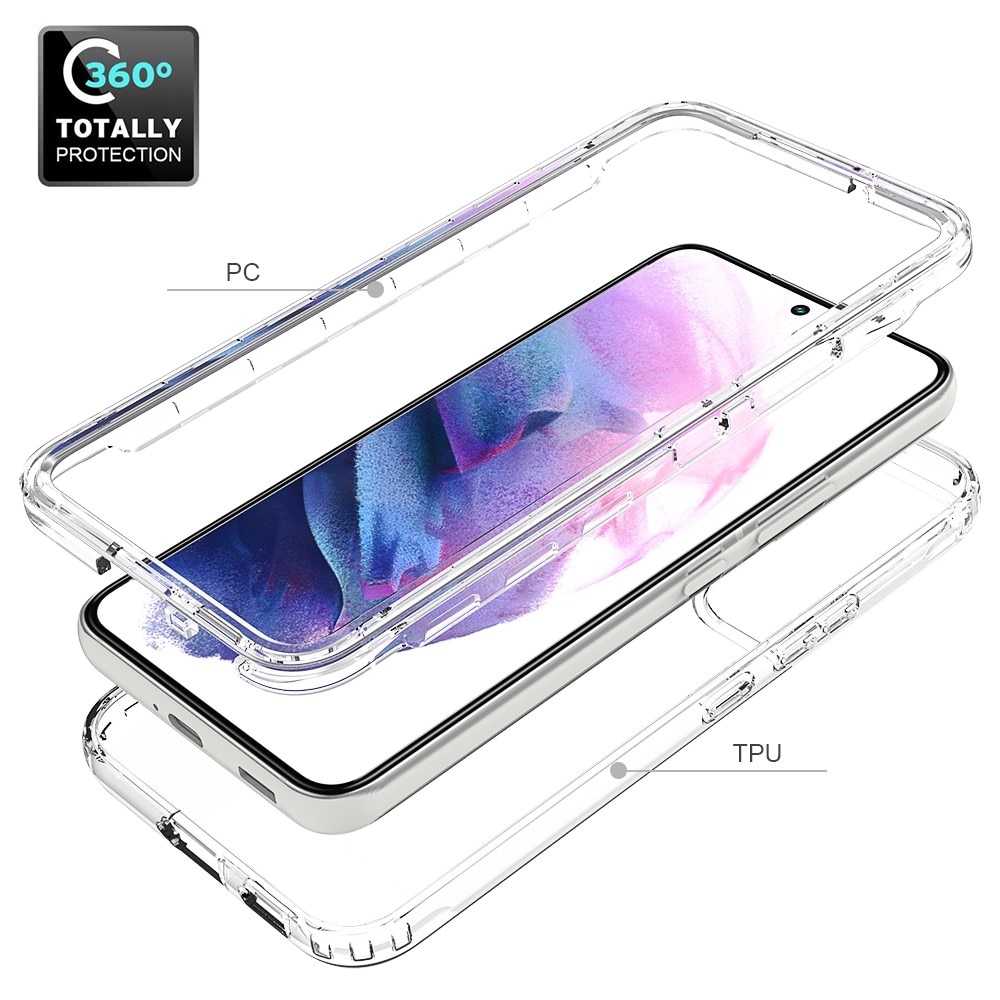 Samsung Galaxy S22 Full Cover Hülle transparent