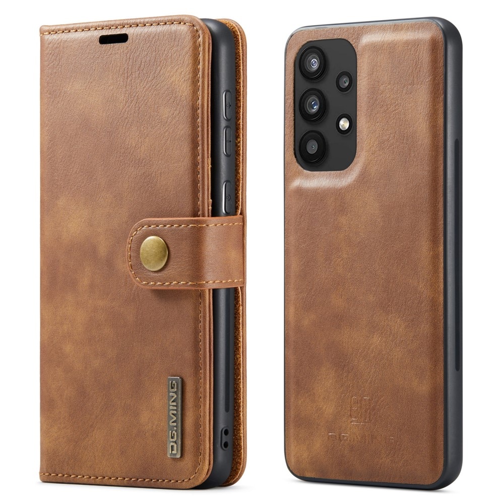 Handytasche Magnetische Samsung Galaxy A33 Cognac