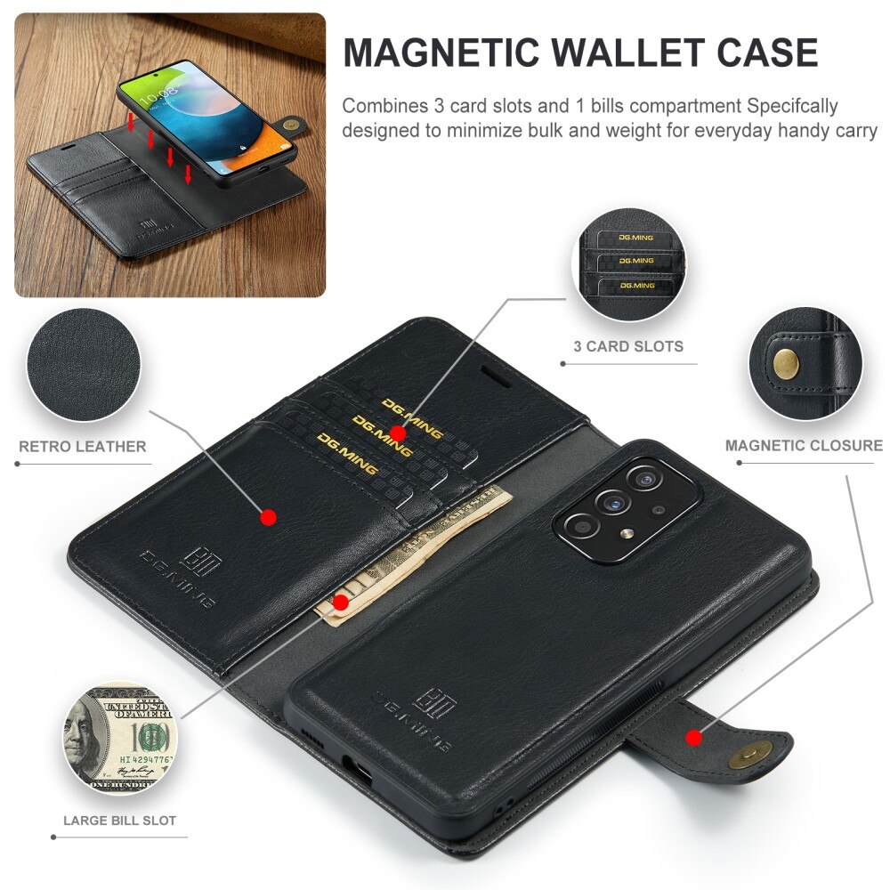 Handytasche Magnetische Samsung Galaxy A33 Black