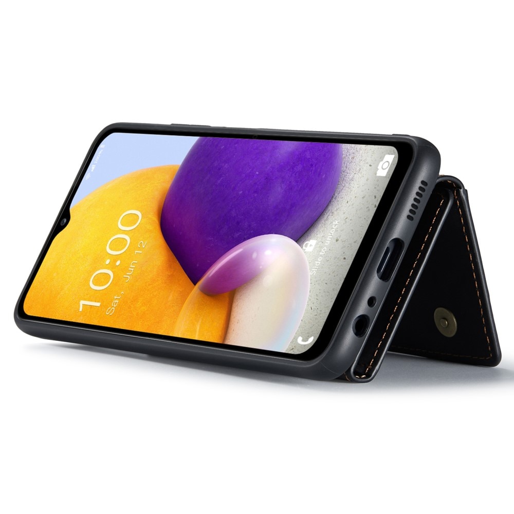 Magnetic Card Slot Case Samsung Galaxy A13 Schwarz