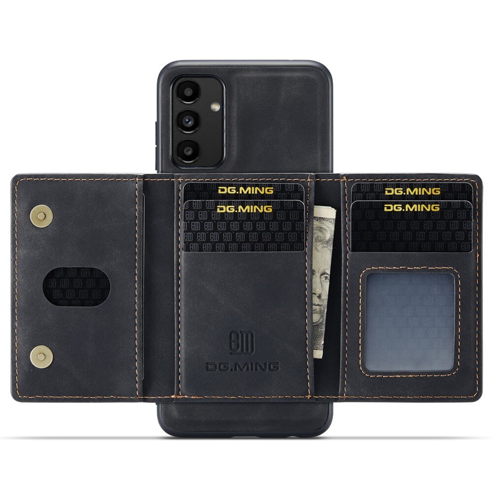Magnetic Card Slot Case Samsung Galaxy A13 Schwarz