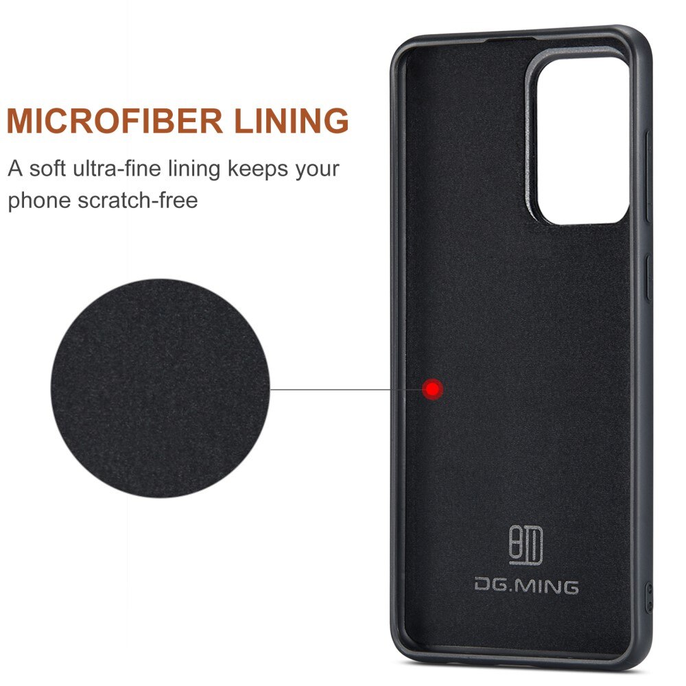 Magnetic Card Slot Case Samsung Galaxy A33 Schwarz