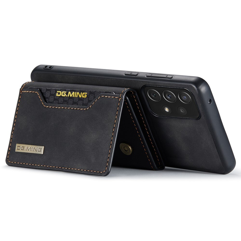 Magnetic Card Slot Case Samsung Galaxy A33 Schwarz