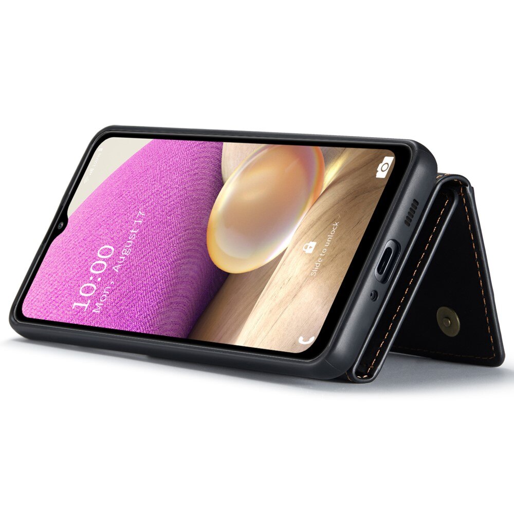 Magnetic Card Slot Case Samsung Galaxy A33 Schwarz