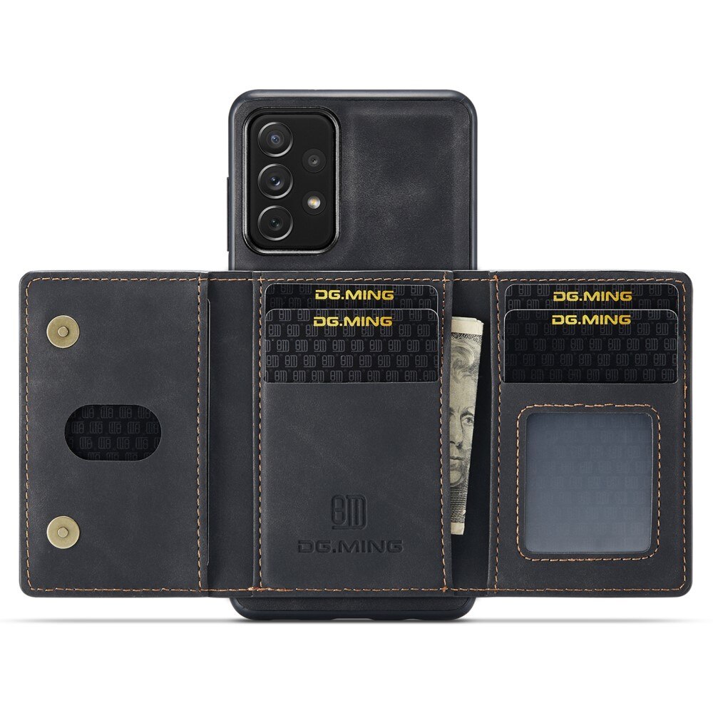 Magnetic Card Slot Case Samsung Galaxy A33 Schwarz