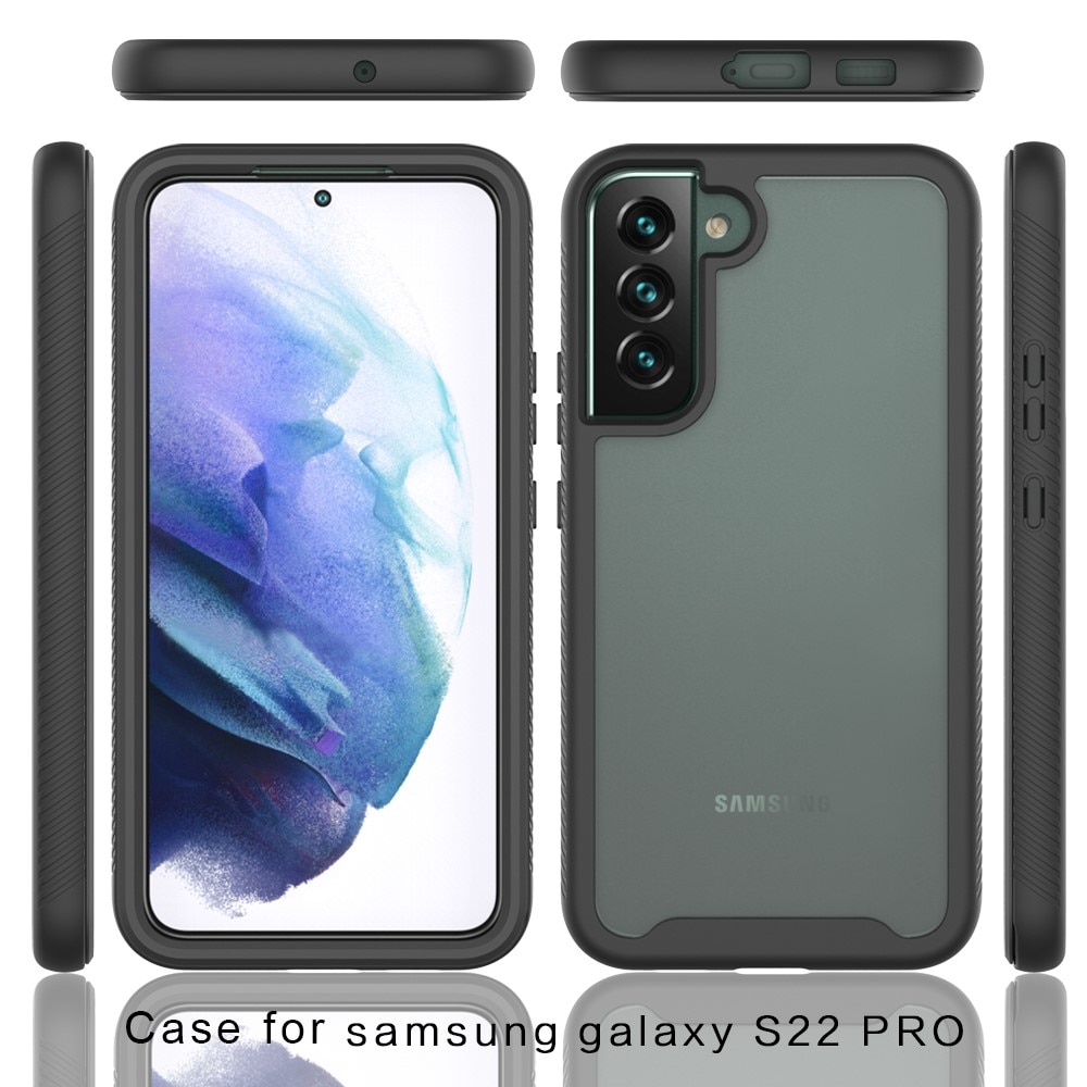 Samsung Galaxy S22 Plus Full Cover Hülle Schwarz