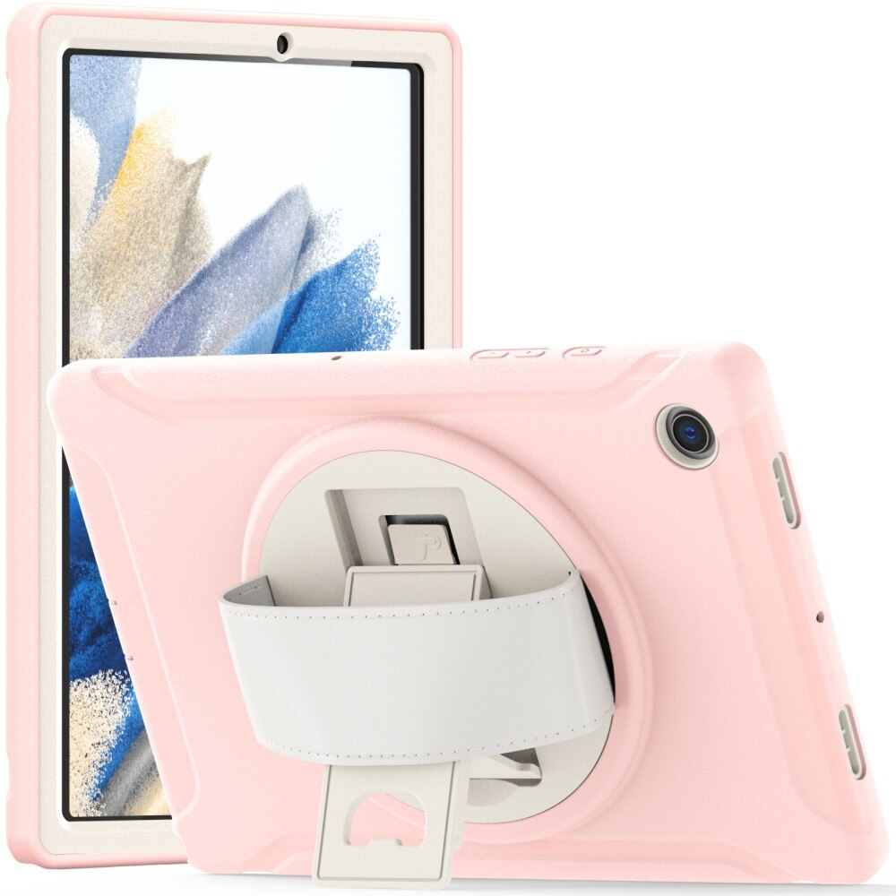 Samsung Galaxy Tab A8 10.5 Stoßfeste Hybrid-Hülle rosa