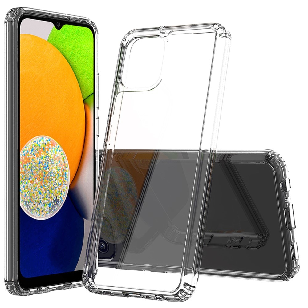 Samsung Galaxy A03 hybride Handyhülle Crystal Hybrid, durchsichtig