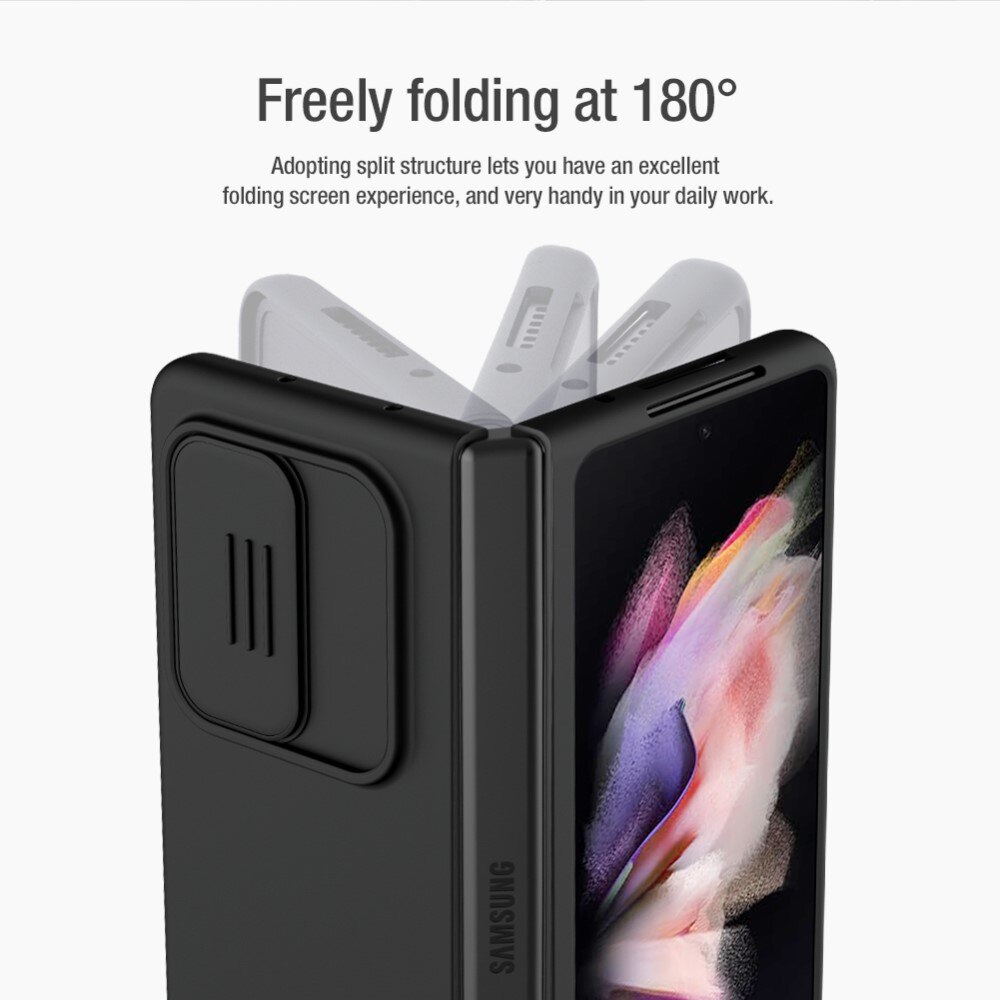 Soft CamShield Hülle Samsung Galaxy Z Fold 4 Grün