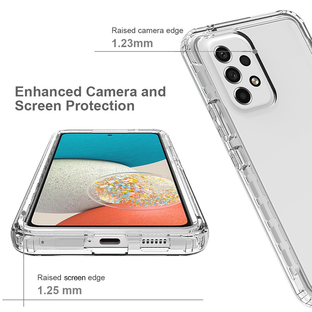 Samsung Galaxy A53 Full Cover Hülle transparent