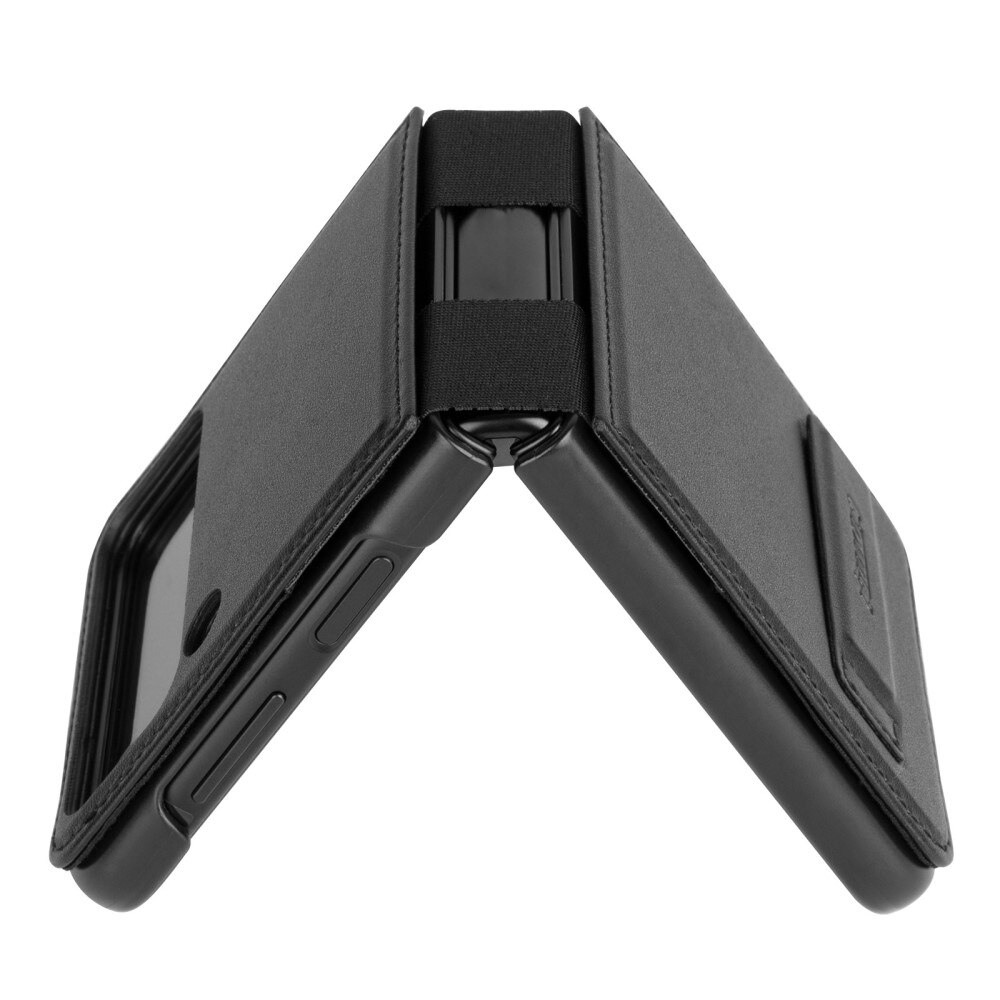 Qin Series Kickstand Samsung Galaxy Z Flip 3 Schwarz