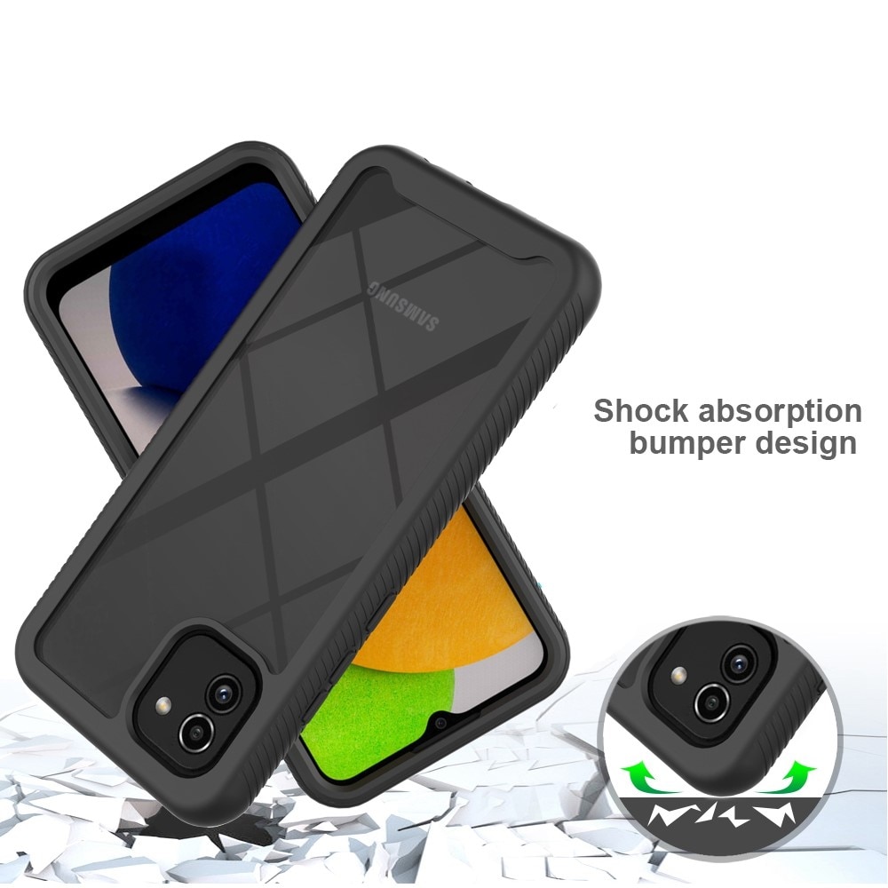 Samsung Galaxy A03 Full Protection Case Black