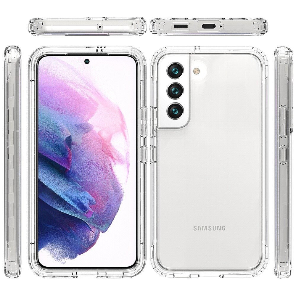 Samsung Galaxy S22 Full Protection Case Transparent