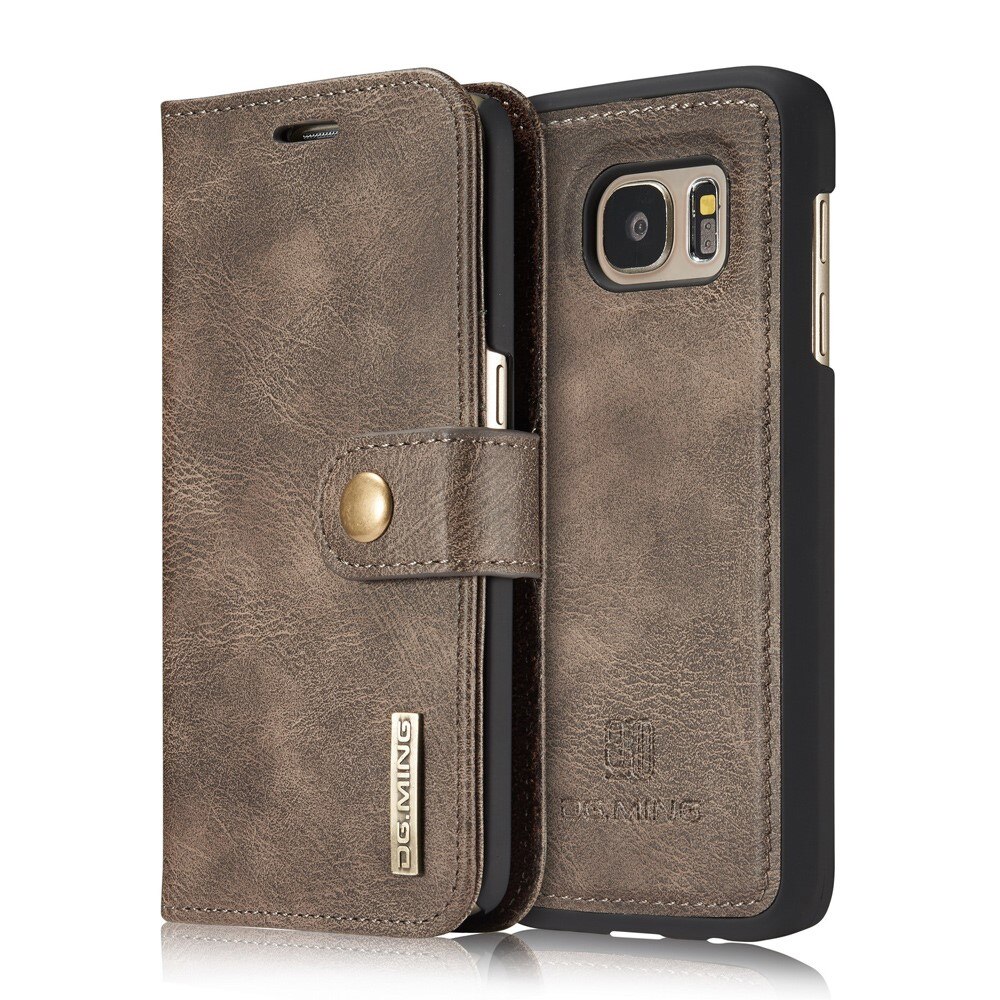 Handytasche Magnetische Samsung Galaxy S7 Braun
