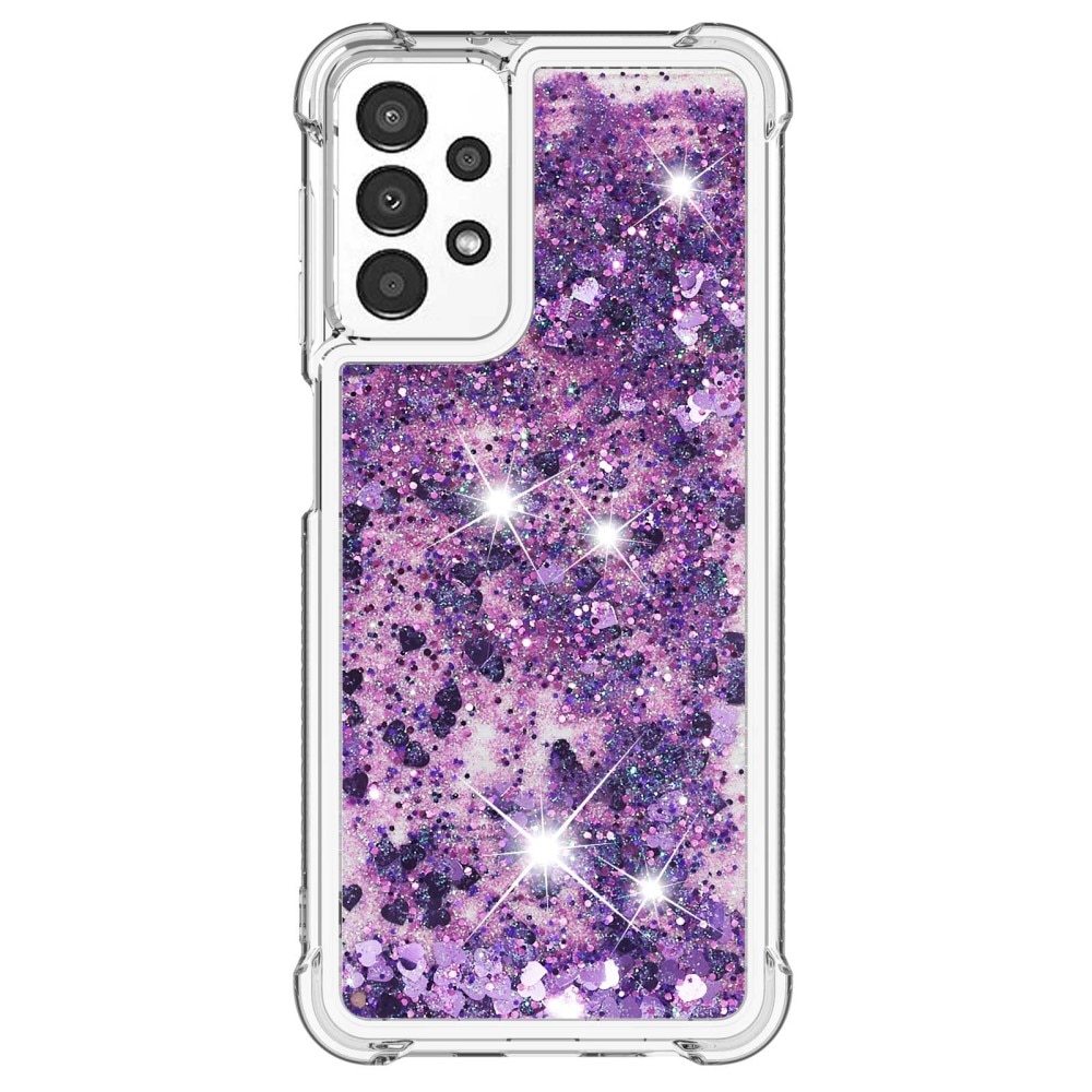 Samsung Galaxy A13 Glitter Powder TPU Case Lila