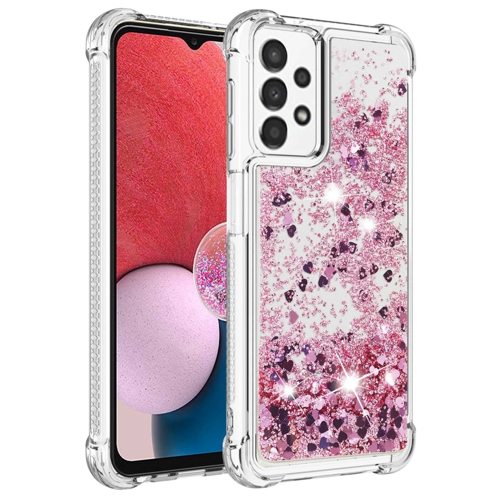 Samsung Galaxy A13 Glitter Powder TPU Case Rosa