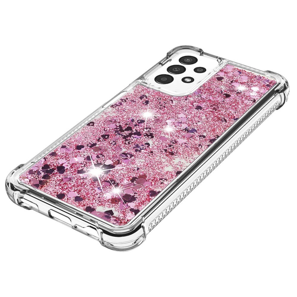 Samsung Galaxy A13 Glitter Powder TPU Case Rosa