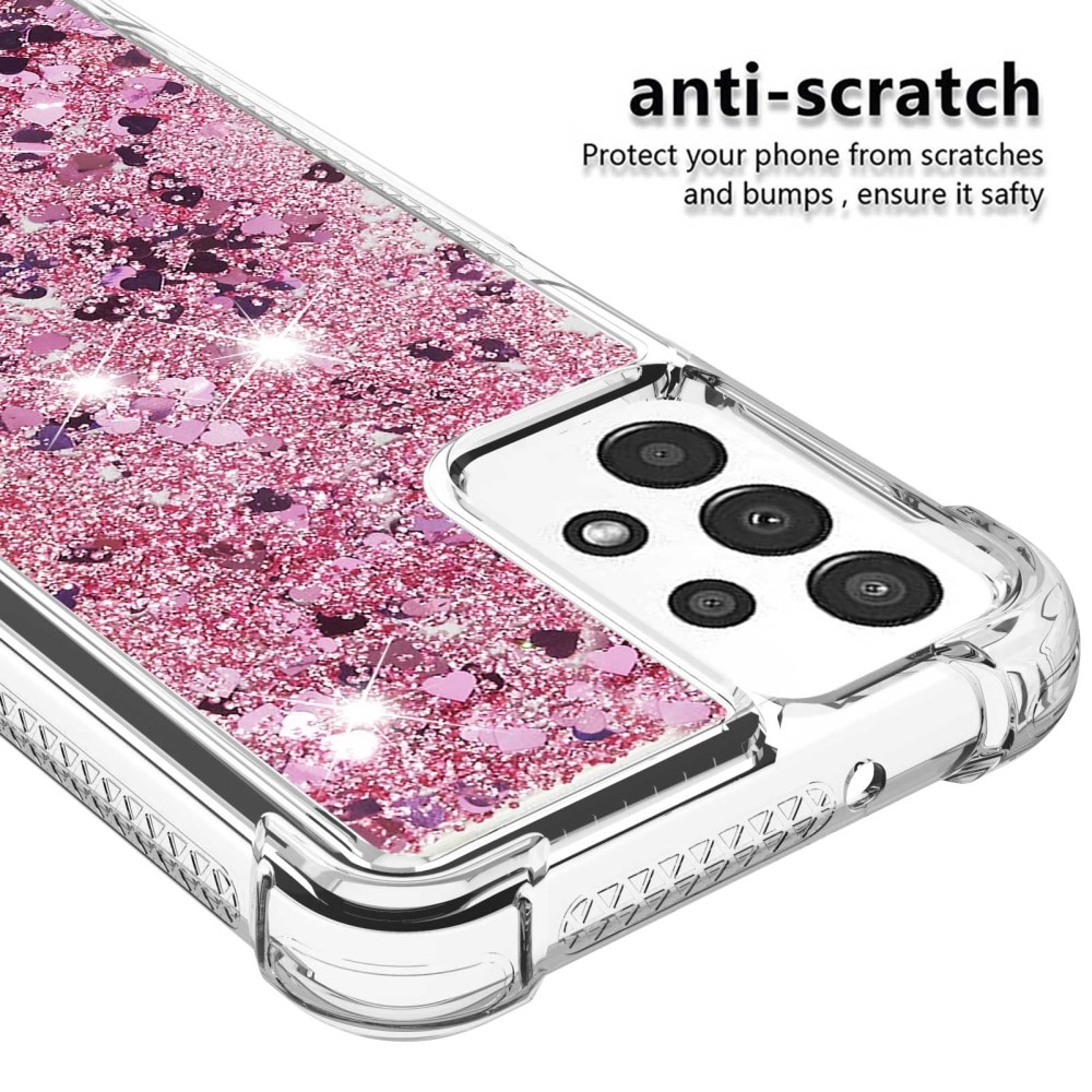 Samsung Galaxy A13 Glitter Powder TPU Case Rosa