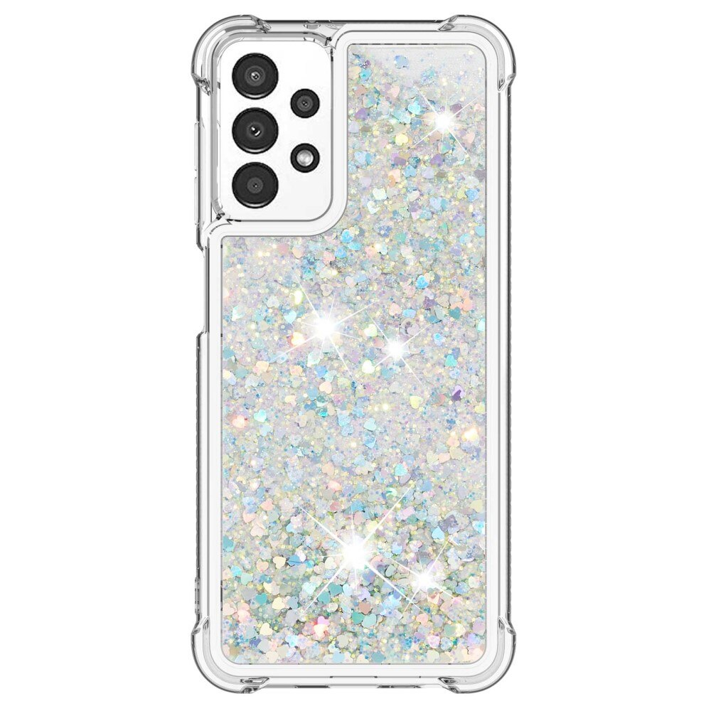 Samsung Galaxy A13 Glitter Powder TPU Case Silber