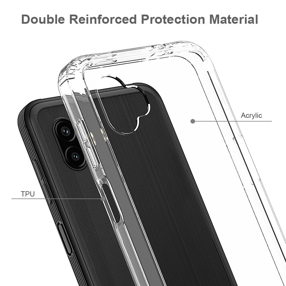 Samsung Galaxy Xcover 6 Pro hybride Handyhülle Crystal Hybrid, durchsichtig