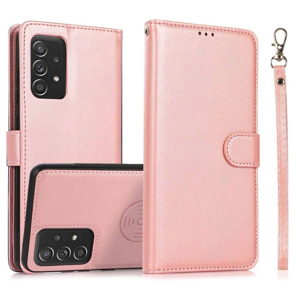 Samsung Galaxy A53 Magnetische Handytasche rosagold