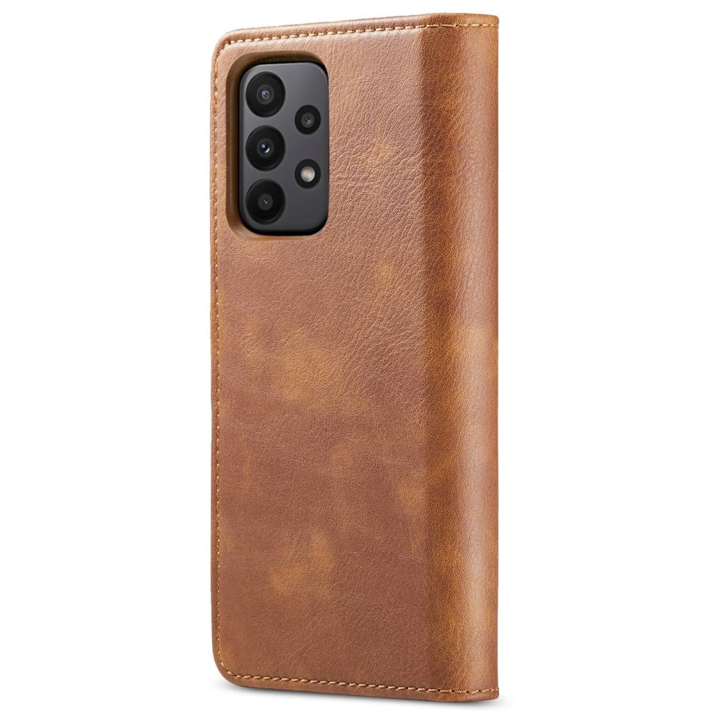 Handytasche Magnetische Samsung Galaxy A23 Cognac