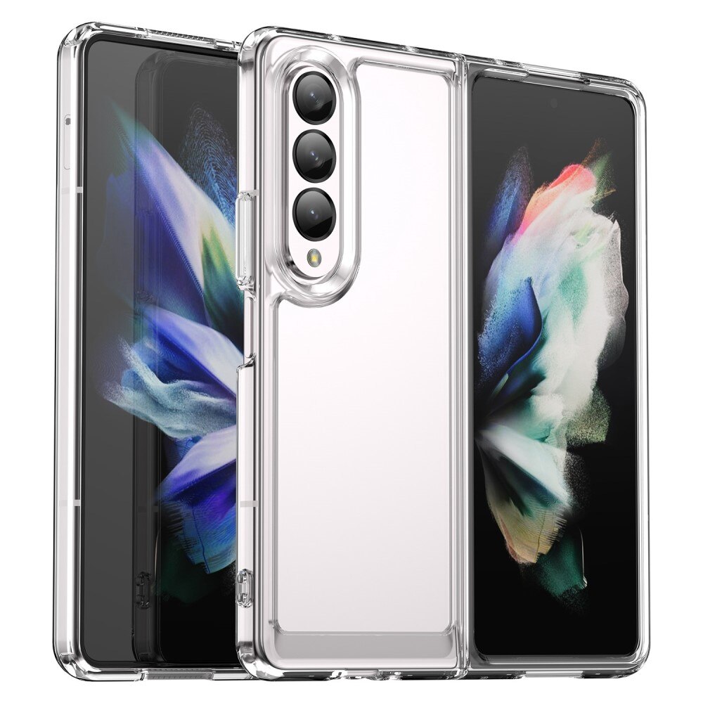 Samsung Galaxy Z Fold 4 hybride Handyhülle Crystal Hybrid, durchsichtig