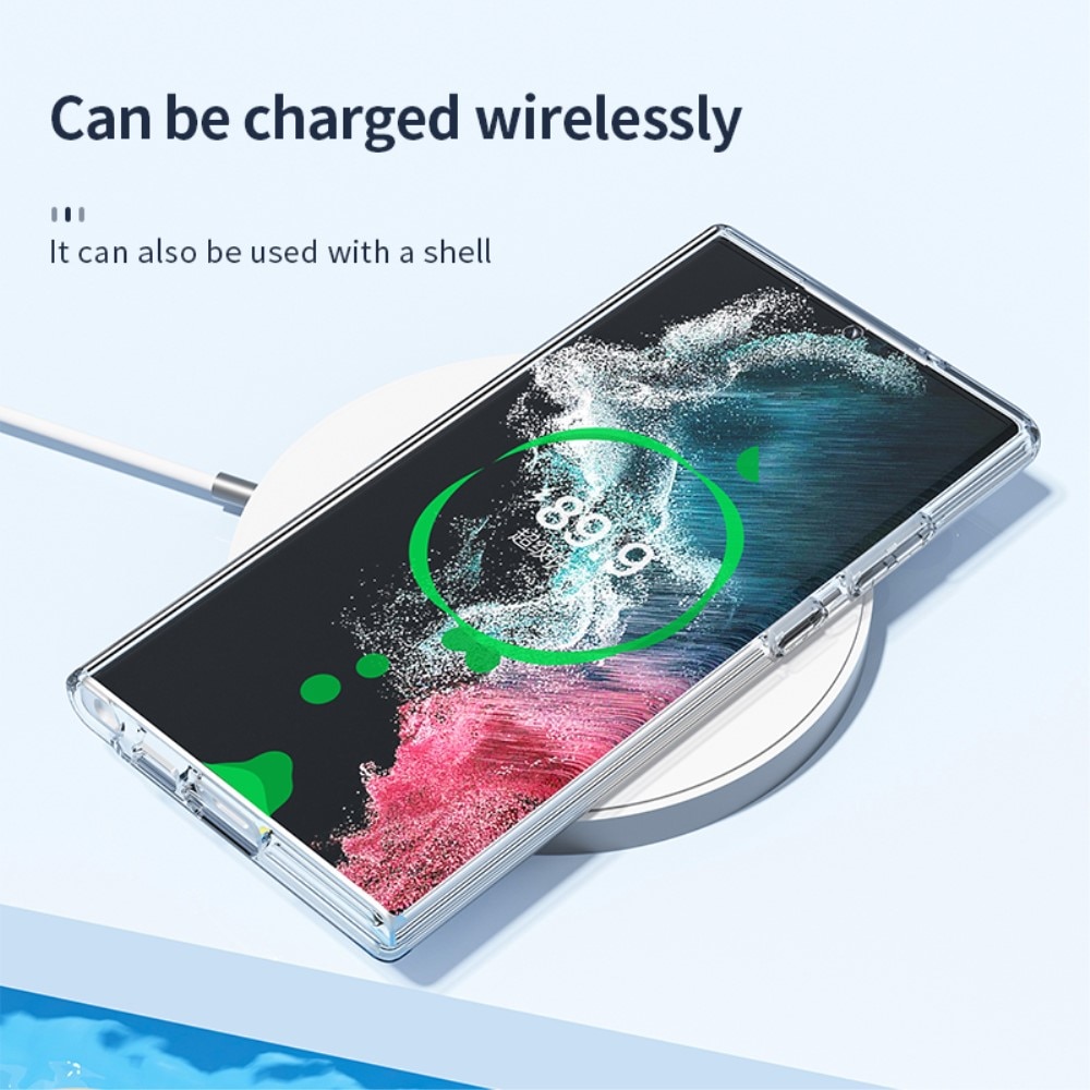 Hybrid-Hülle MagSafe Samsung Galaxy S23 Ultra transparent