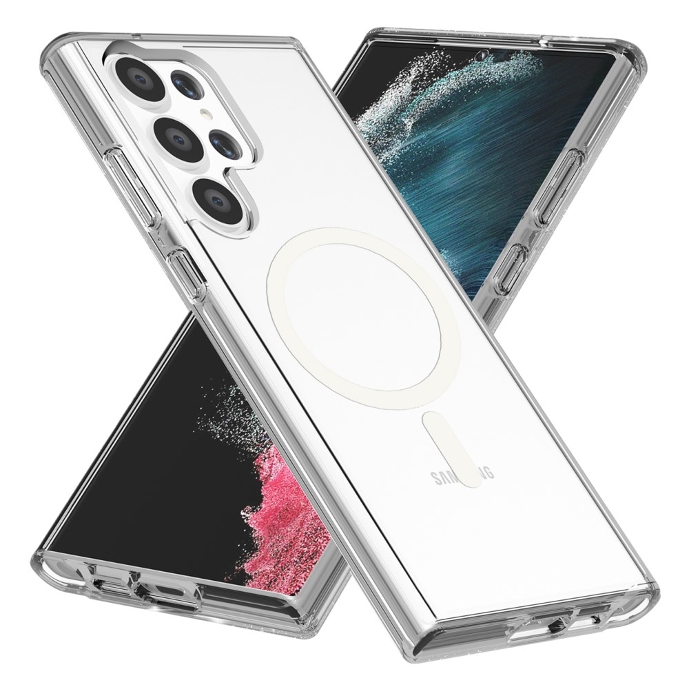 Hybrid-Hülle MagSafe Samsung Galaxy S23 Ultra transparent
