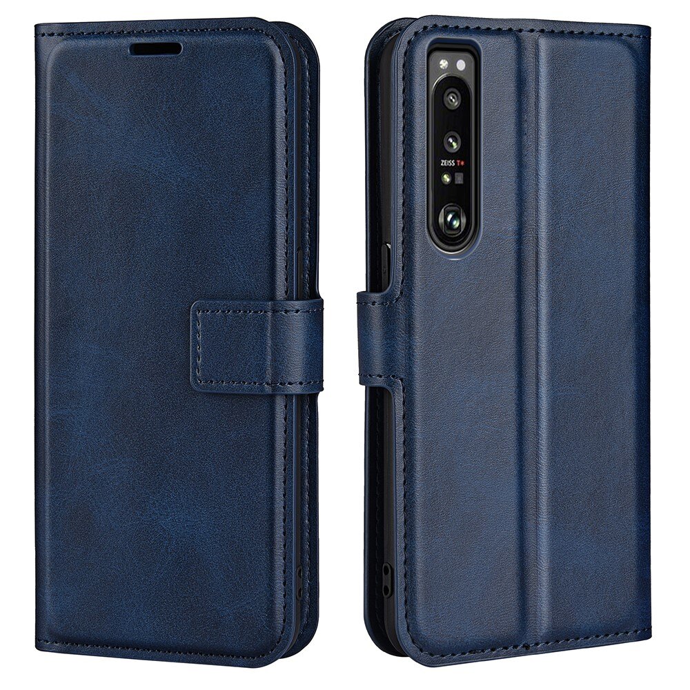 Sony Xperia 1 IV Leather Wallet Blue