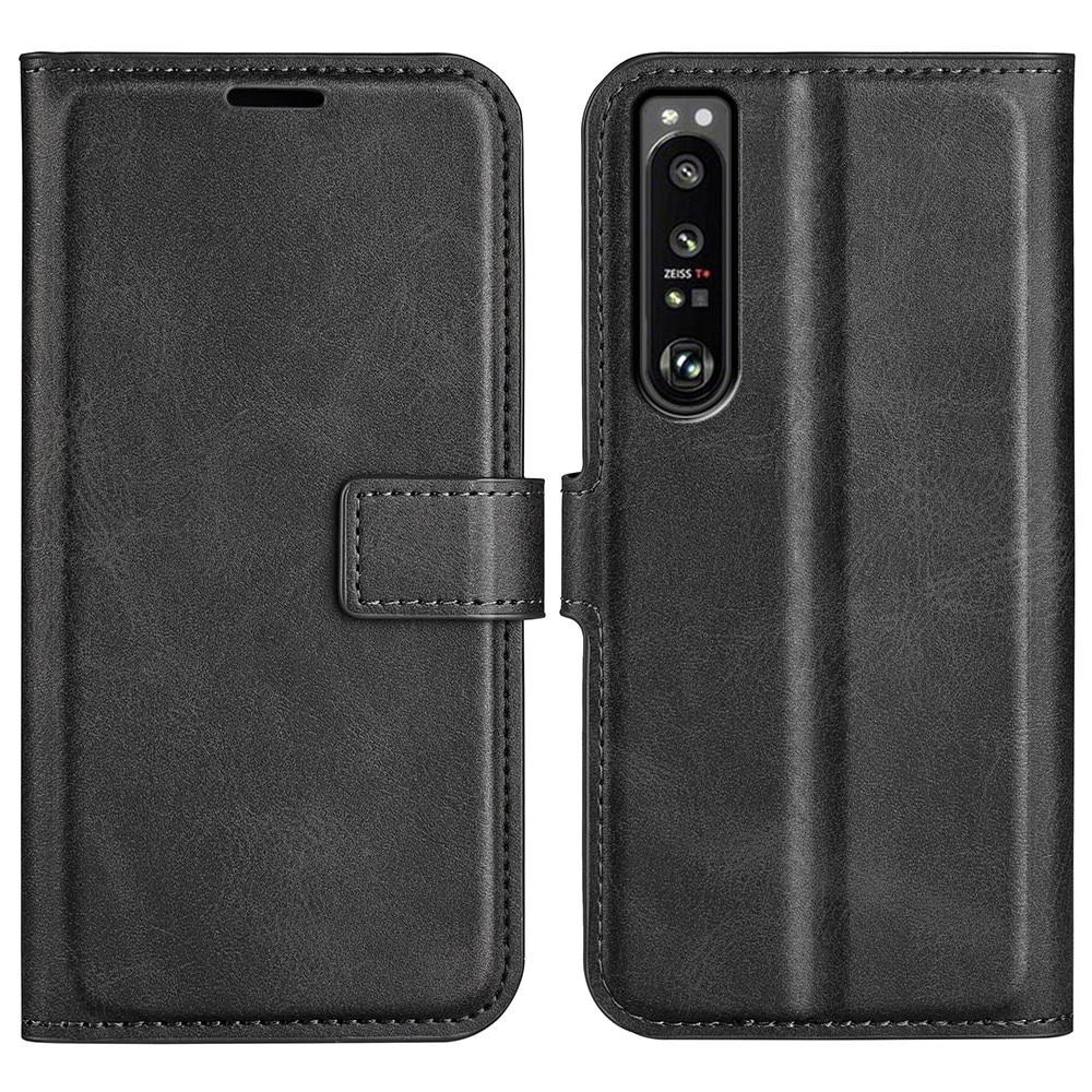 Sony Xperia 1 IV Leather Wallet Black