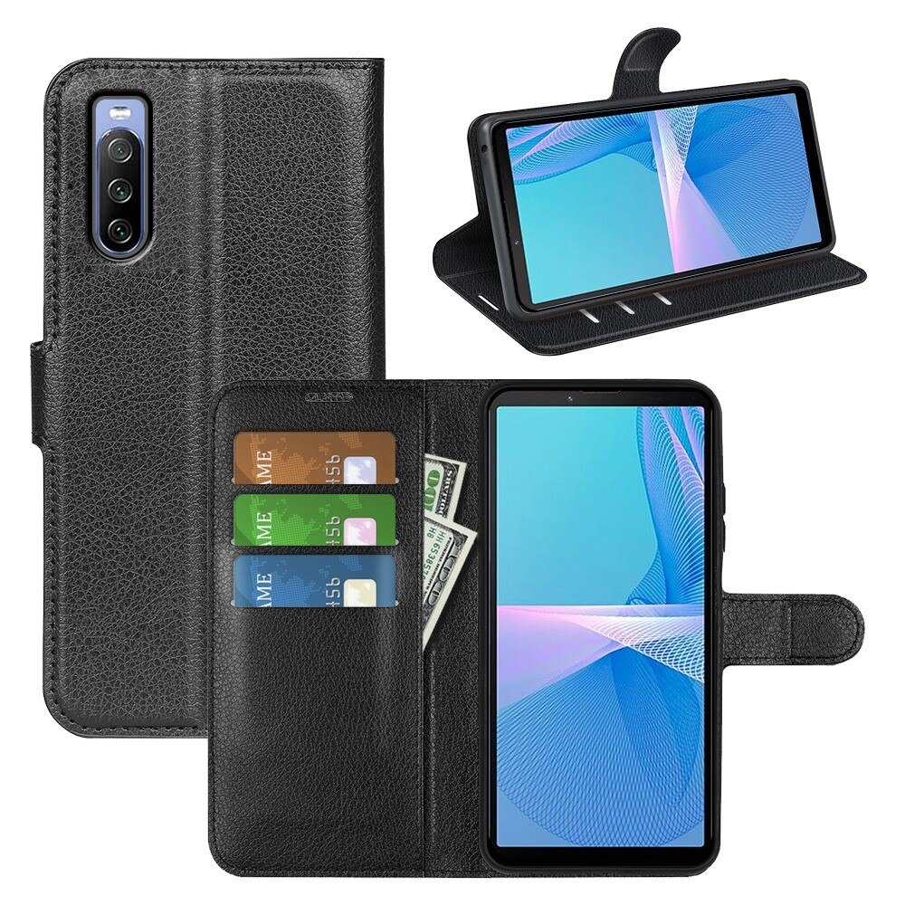 Sony Xperia 10 IV Handytasche Schwarz