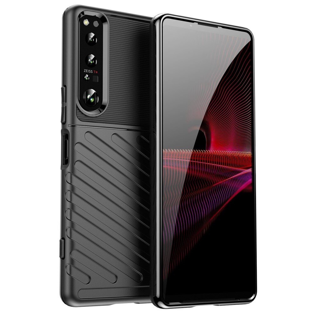 Sony Xperia 1 IV Thunder TPU Case Black