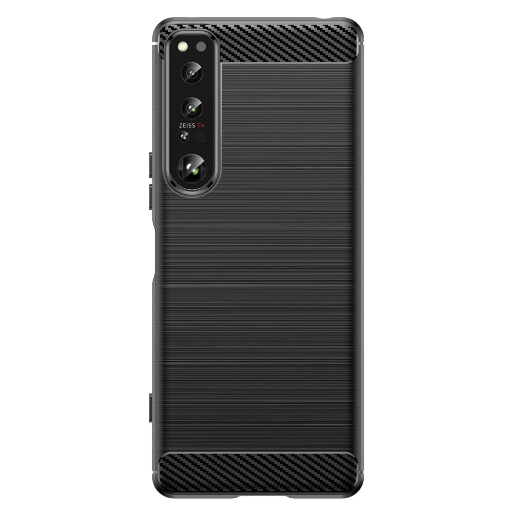 Brushed TPU Case Sony Xperia 1 IV Black
