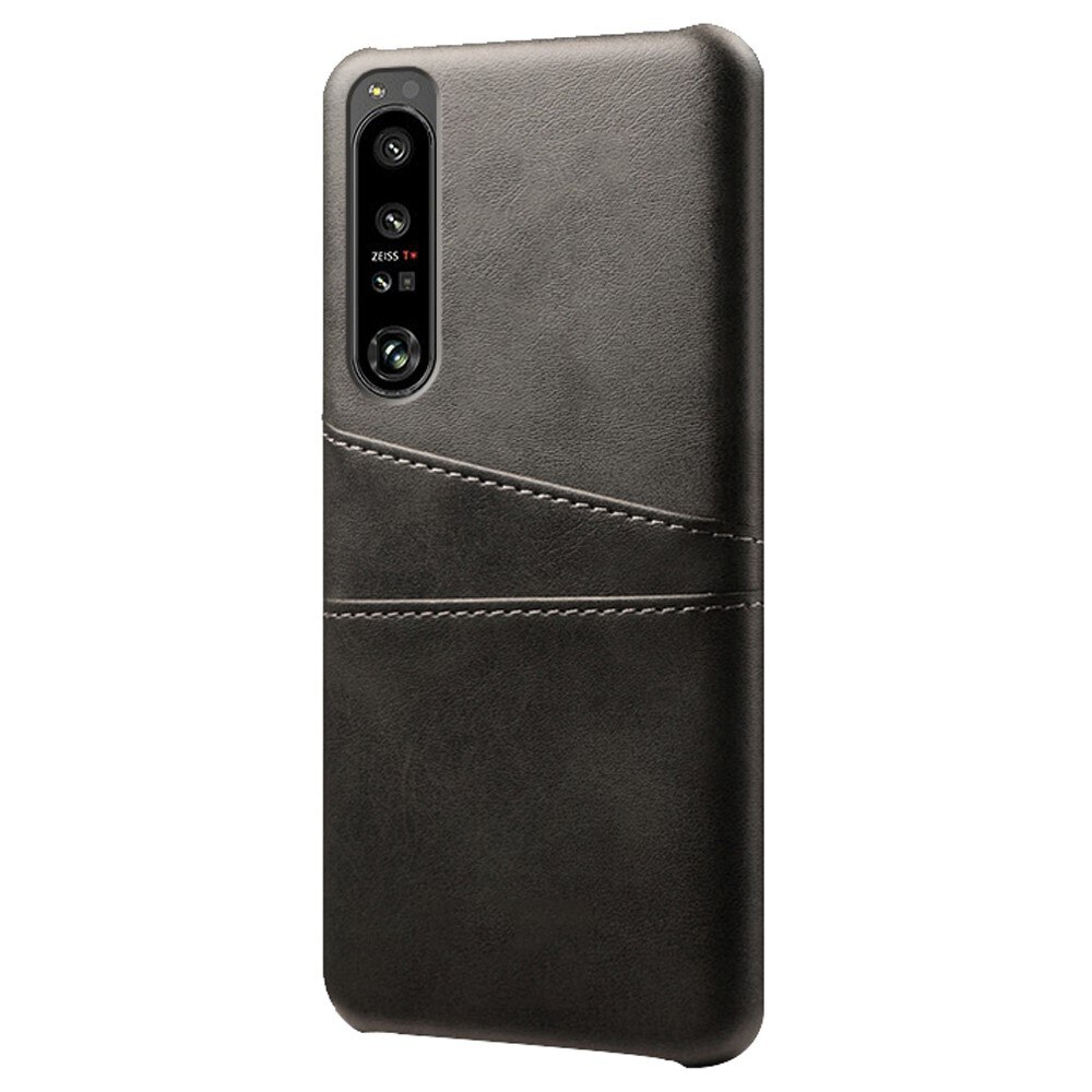Card Slots Case Sony Xperia 1 IV Schwarz