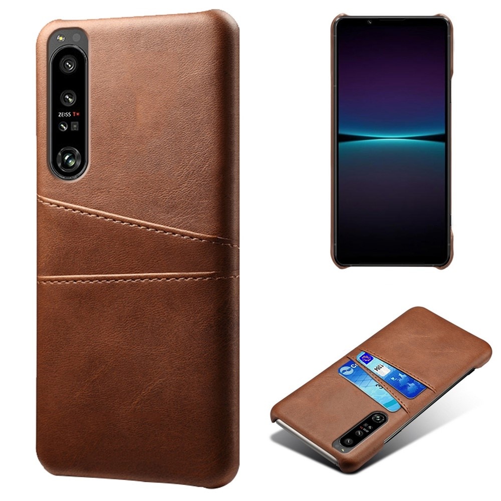 Card Slots Case Sony Xperia 1 IV Brown