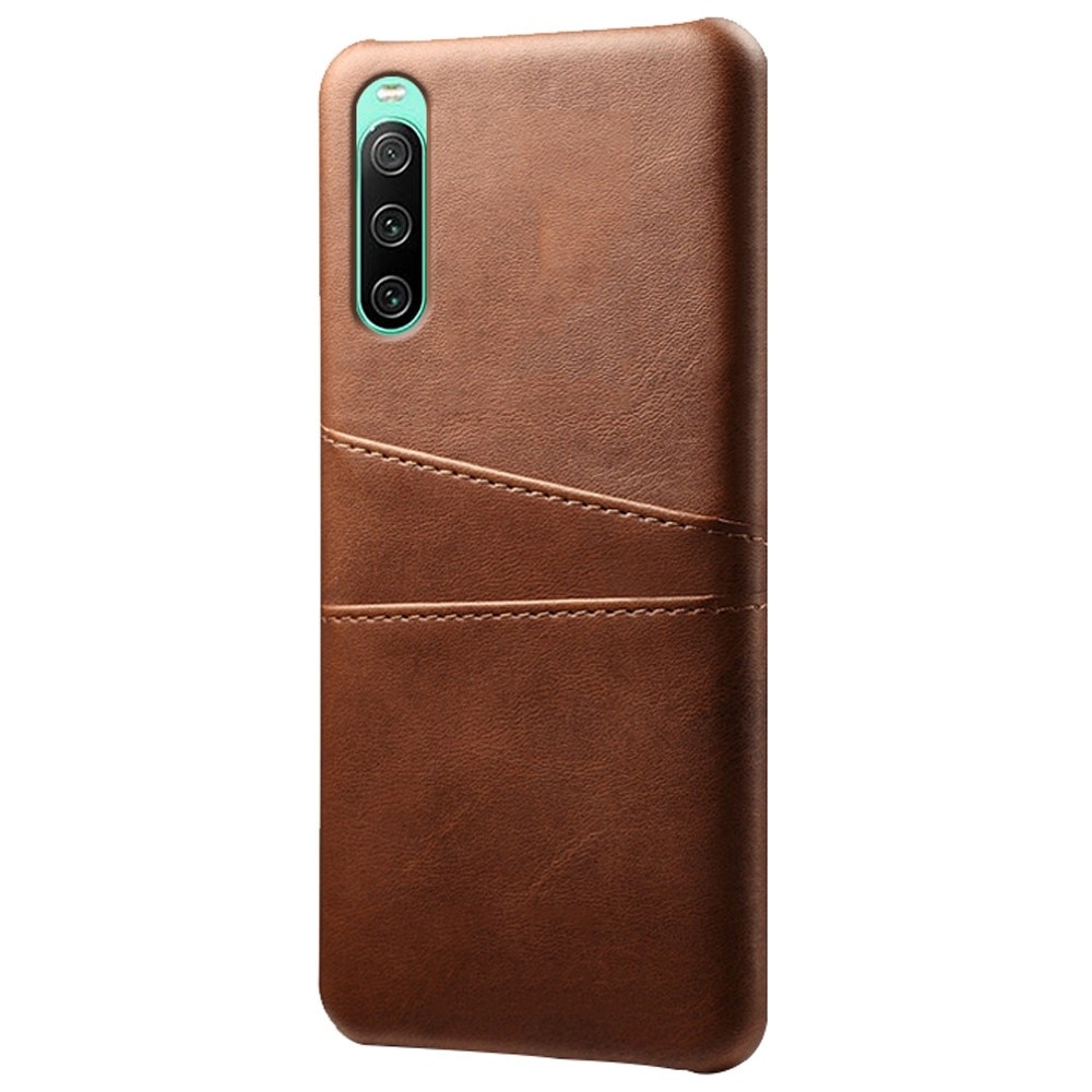 Card Slots Case Sony Xperia 10 IV Braun