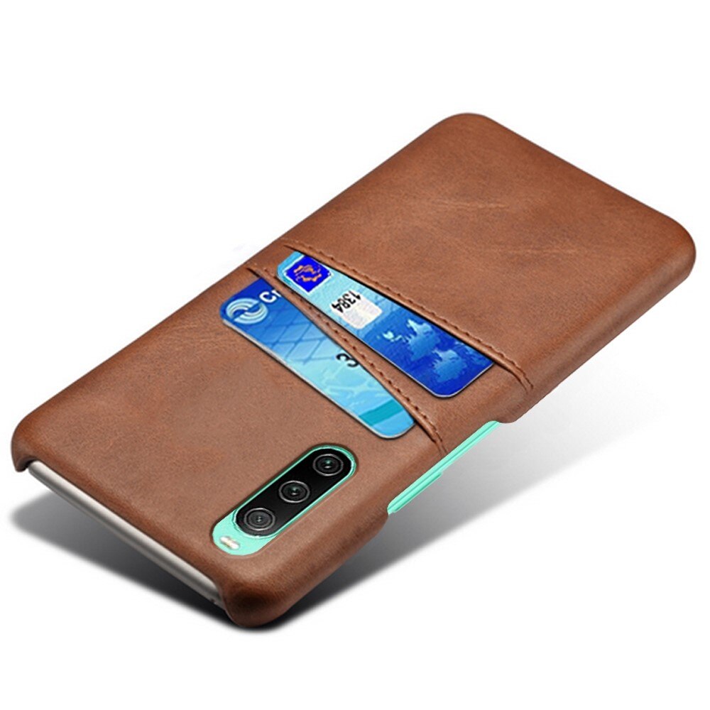 Card Slots Case Sony Xperia 10 IV Braun