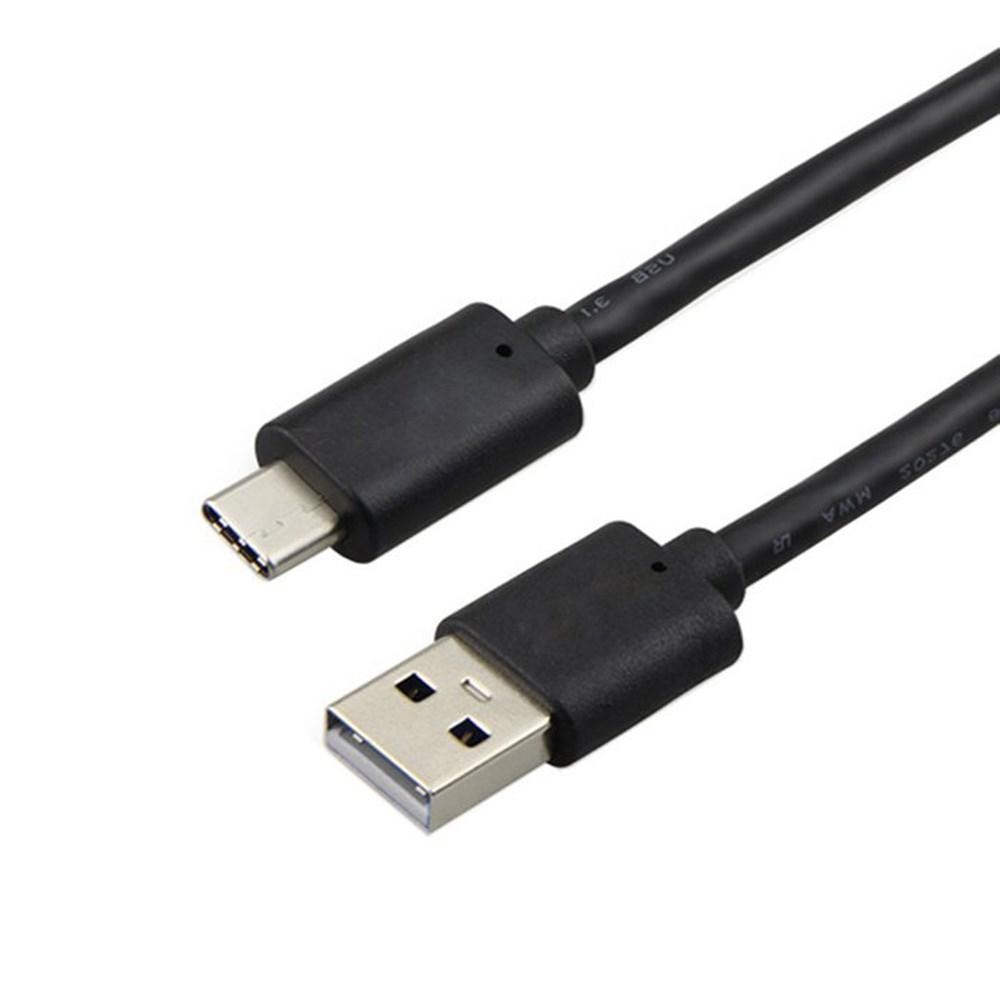 USB-kabel 3.1 Type C -> Type A 1m Schwarz