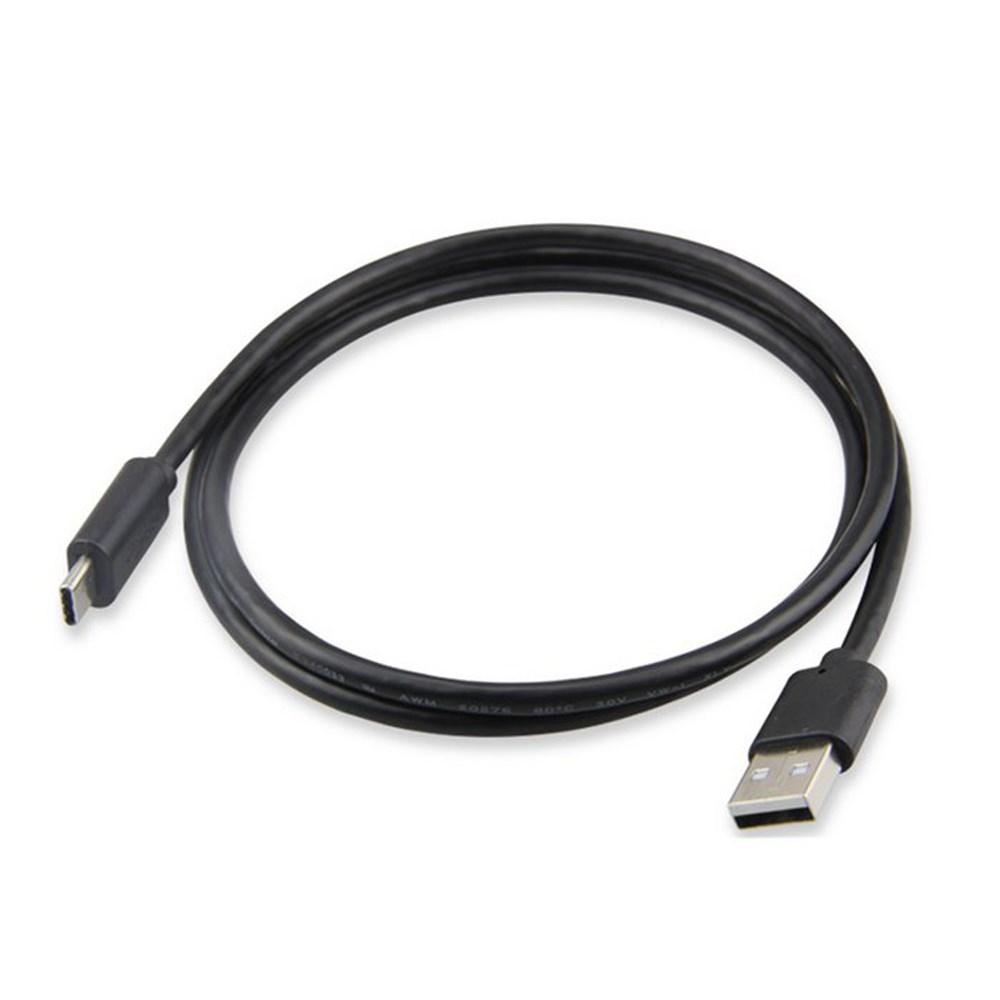 USB-kabel 3.1 Type C -> Type A 1m Schwarz