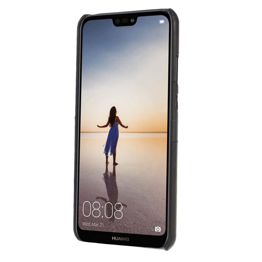 Card Slots Case Huawei P20 Schwarz