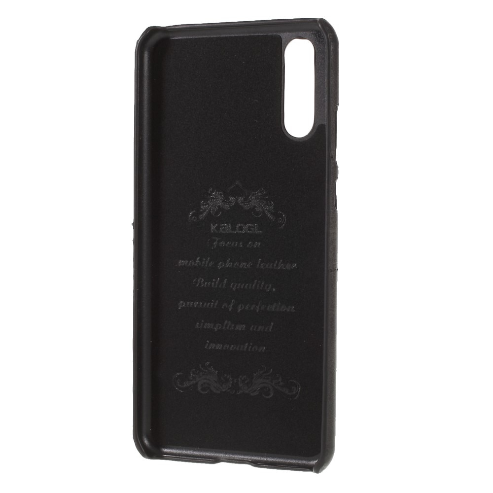 Card Slots Case Huawei P20 Schwarz