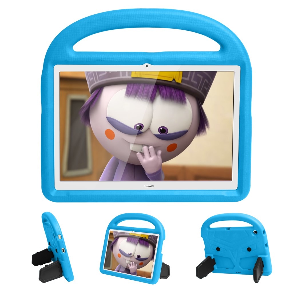 Huawei Mediapad T3 10 Schutzhülle Kinder mit Kickständer EVA Blau