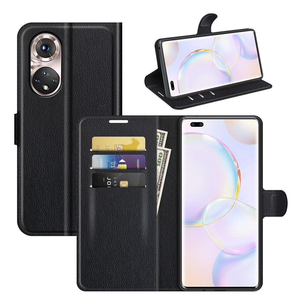  Honor 50 Pro Handytasche Schwarz
