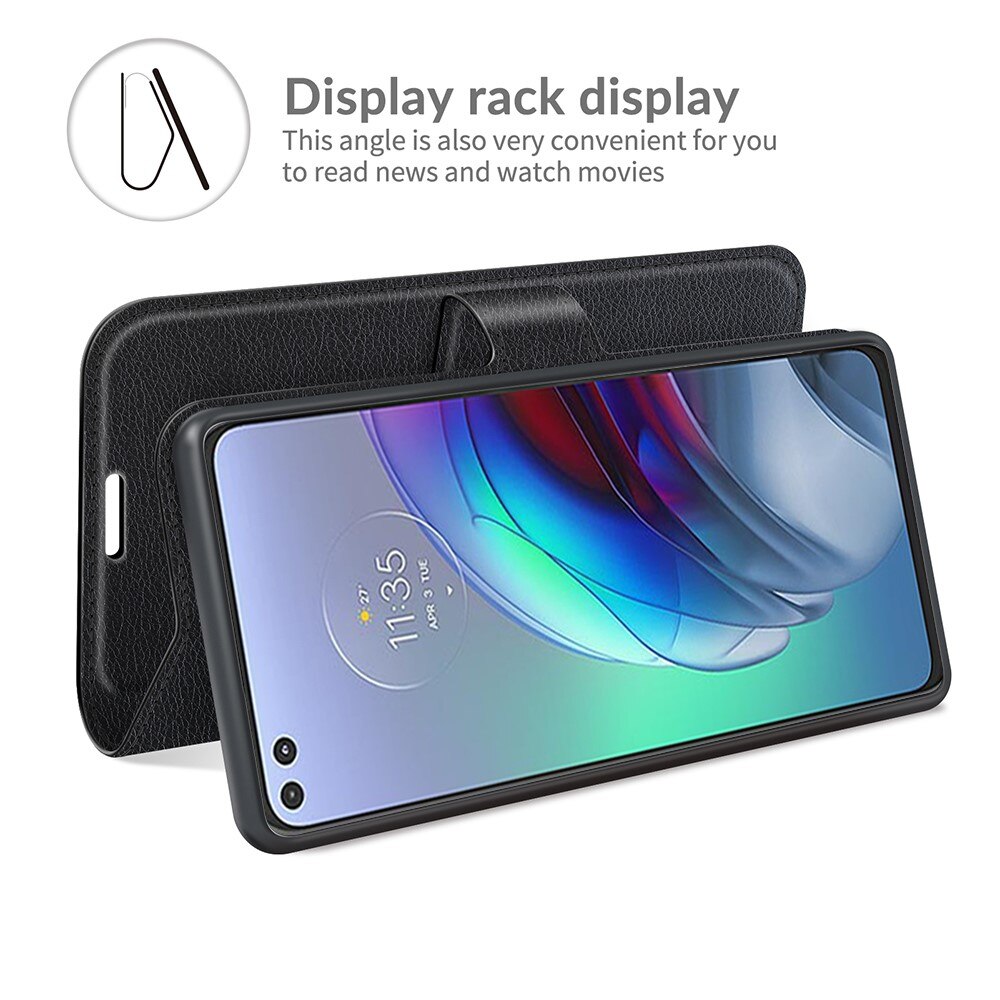 Motorola Moto G100 Handytasche Schwarz